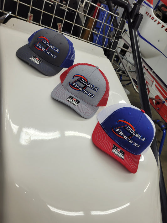 Red White Blue, Double D Racing, Hat