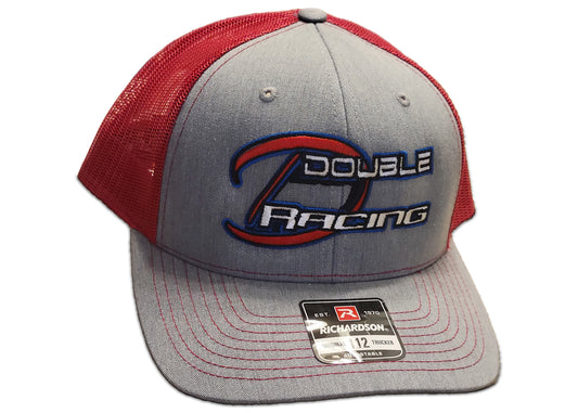 Red and Grey, Double D Racing, Hat