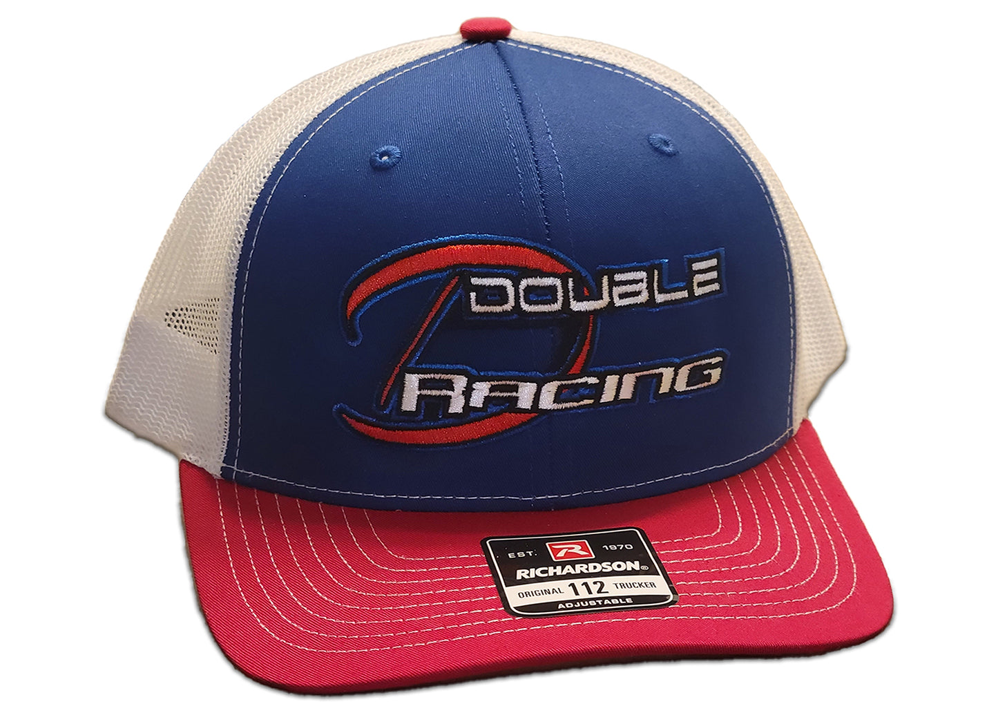 Red White Blue, Double D Racing, Hat