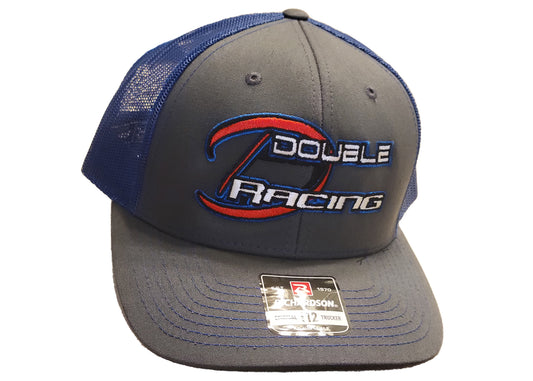 Blue and Grey, Double D Racing, Hat